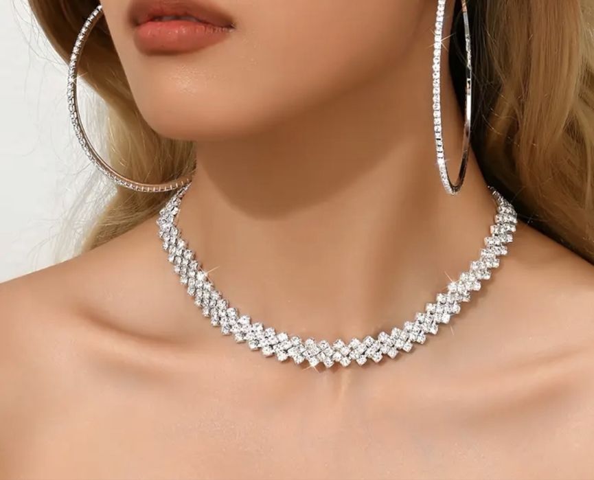 Огърлица с циркони