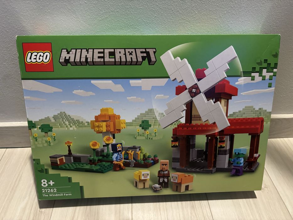 Lego Minecraft 21262 – Ferma cu moara de vant