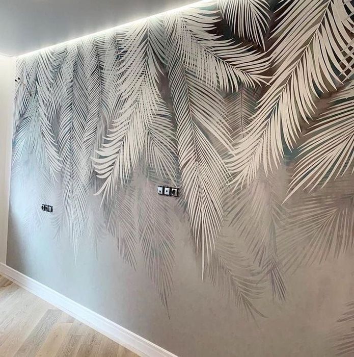 Поклейка обоев , опыт работы 20 лет , работают 2 женщины