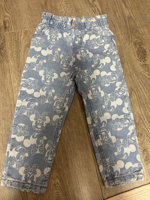 Детски дънки Zara HM клин панталон комплект