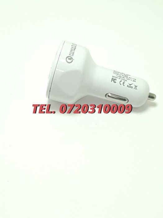 Superfastcharge Incarcator Auto Cu Patru Porturi Usb Partycharge