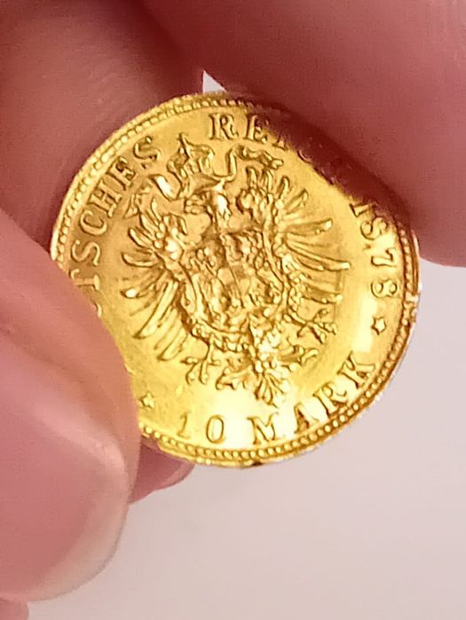 Vând ban de aur 1878