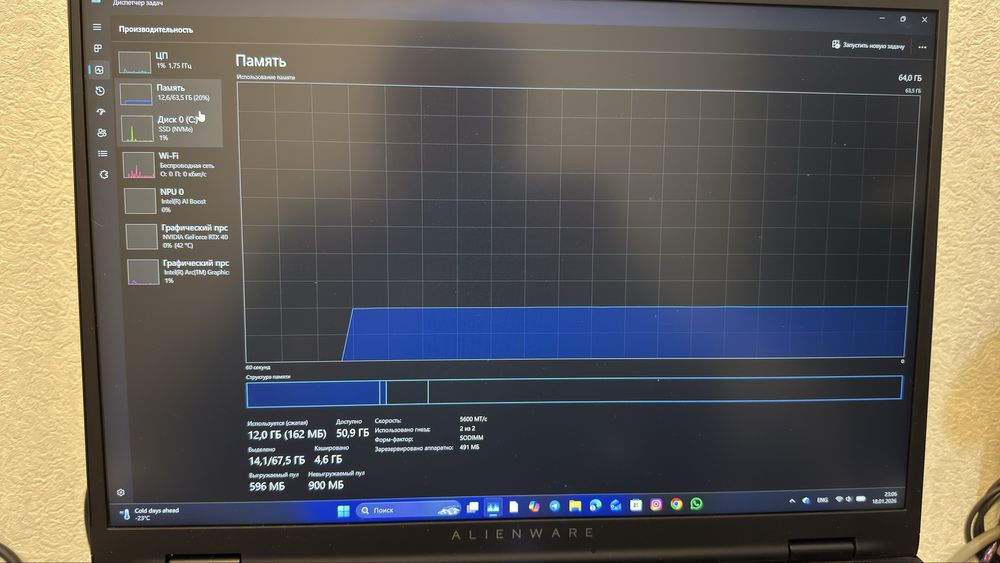 Alienware m16 r2 игровой ноутбук rtx 4070