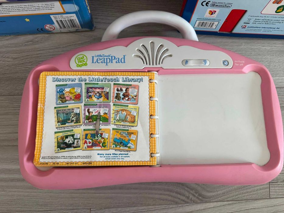 Pachet 4 jucării educative în limba engleză 3+ — LeapPad, Paw Patrol, Bob the Builder, Twinkle Twinkle Little Star