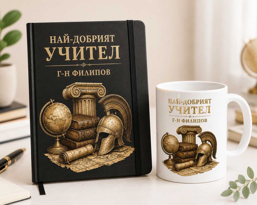 Персонализиран подарък за учителка/ подрък за учител