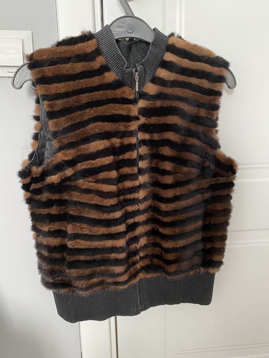Норковая жилетка