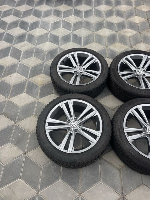 Jante Vw R-Line R18(5x112)”Arteon/Passat/Golf 5/6/7/8/Caddy/Eos/Cupra/Seat/Skoda/Audi~