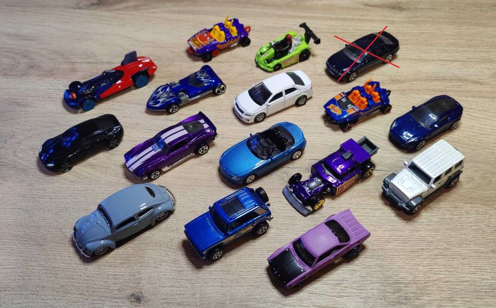 Колички Hot wheels, Matchbox, Majorette и други