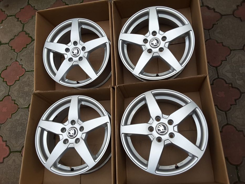 jante aliaj 16; 5x112; Skoda Octavia 2, Octavia 3, Octavia 4