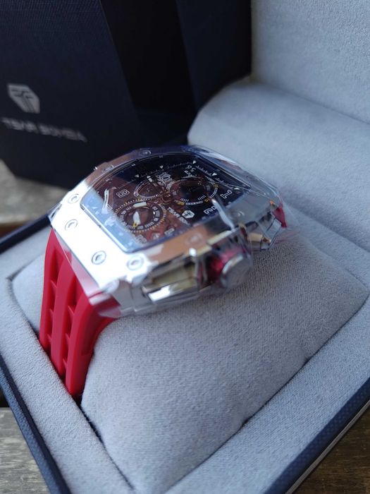 Tsar Bomba Chronograph Elemental Red Quartz 44mm