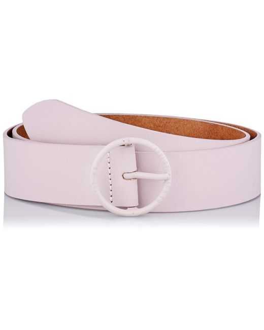 Curea din piele naturala LEVI'S - roz violaceu (marimea 85)