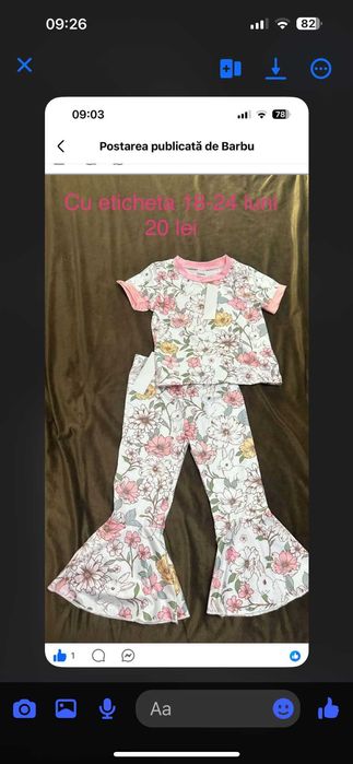 Vand lot hainute pt fetita