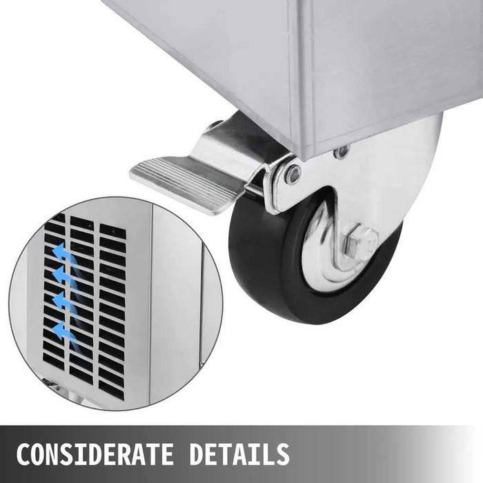 НОВА ПРОФЕСИОНАЛНА Машина за Тайландски сладодолед 2 плочи 380X380