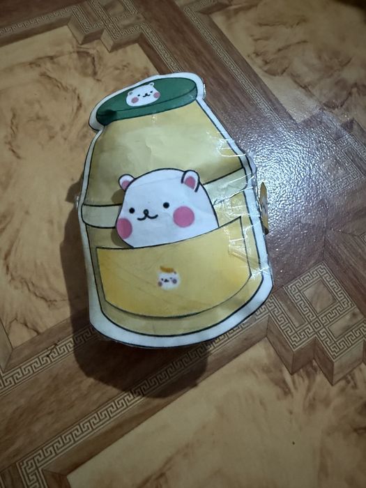 Сквиш книжка с хомяком