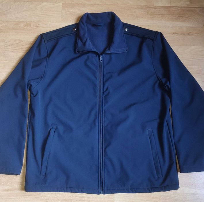 Bluză softshell cu epoleți, mărimea XXXL