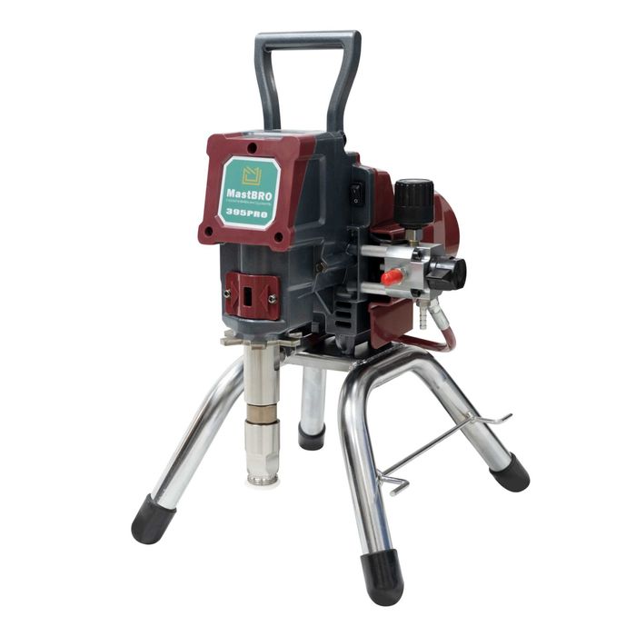 Безвоздушные краскораспылители с БЕCЩЁТОЧНыми БЕСШУМНыми двигателями