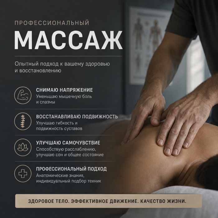 Профессиональный массаж