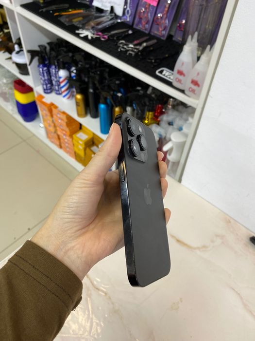 14 про сатылады 128гб ,76 ёмкость