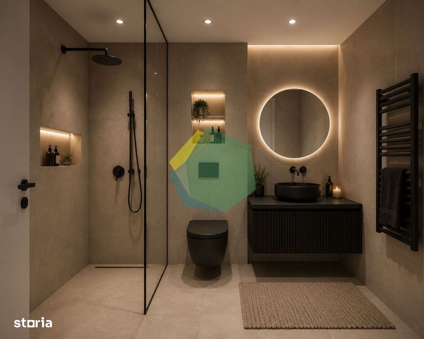 3 Camere Spațioase într-un Bloc Exclusivist