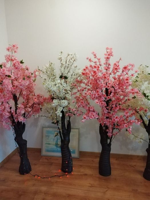 Изкуствено дърво Японска вишна 130,  150, 170, 190см, различни цветове