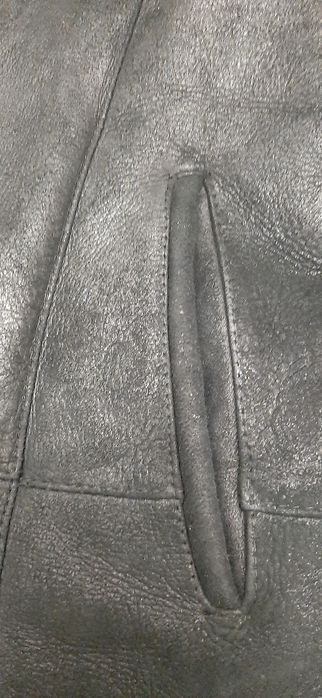 Дубленка кожанная