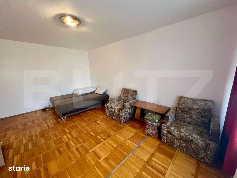 Apartament cu 2 camere, 48 mp, parter, centrala proprie, zona Brestei