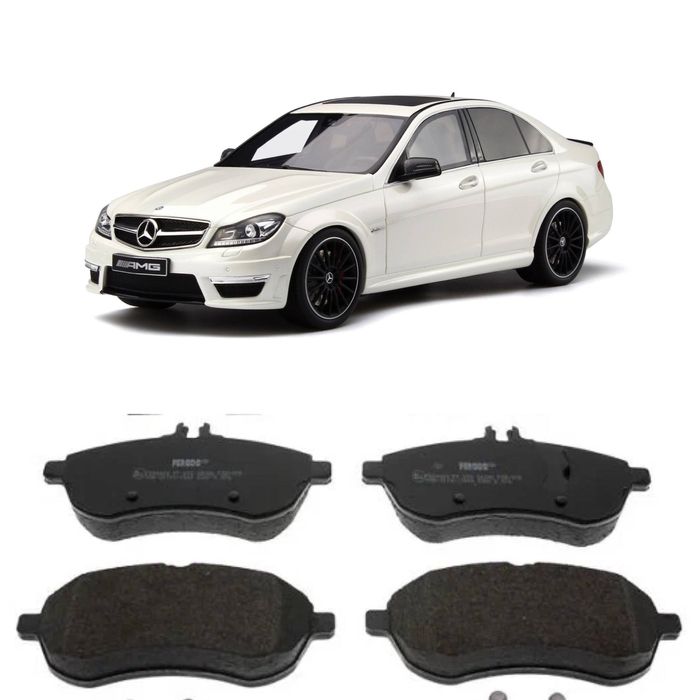 Mercedes Benz C Class W204 Оригинальные Передние Колодки Euro Pads