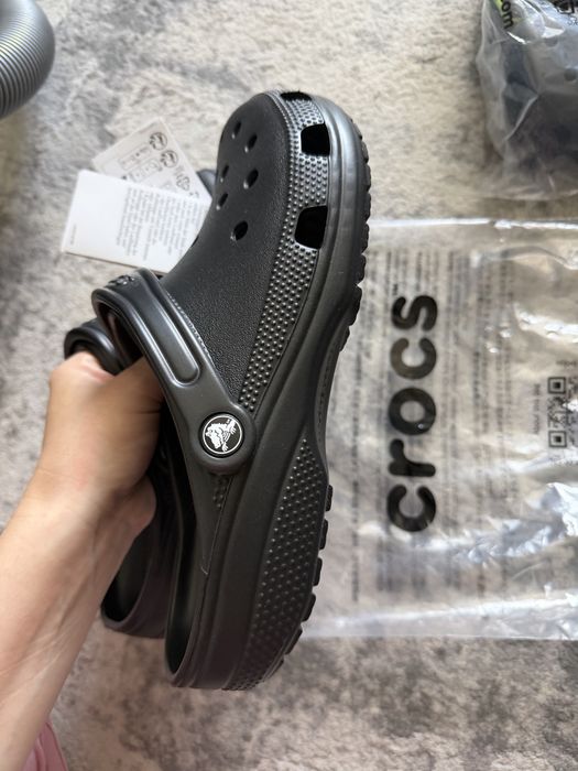 Crocs clasici unisex negri 38,41,42,43