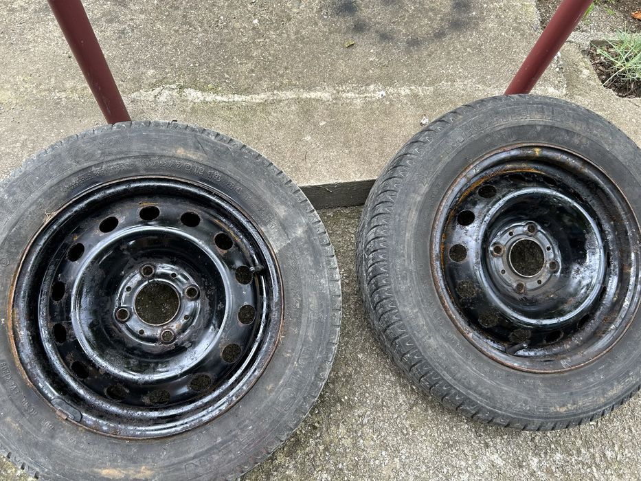 Vand jante tabla r14 peugeot partner cu anvelope michelin de vara