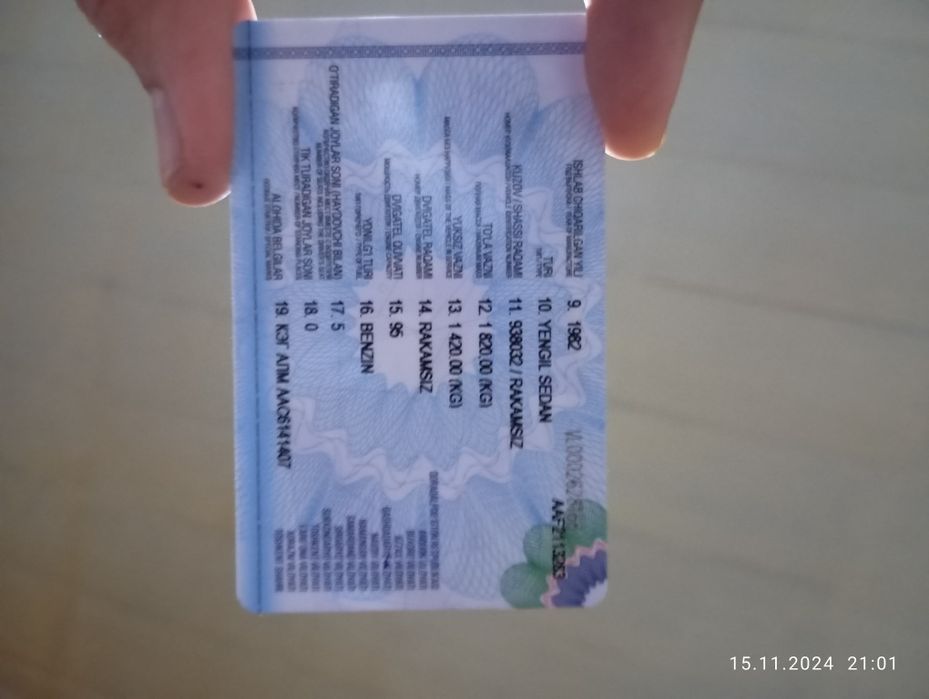 Gaz 2401 volga sotiladi