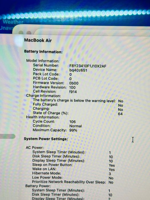 MacBook Air M2 16GB / 1TB lik 13 Dyum Noutbuk (Makbuk-Apple)