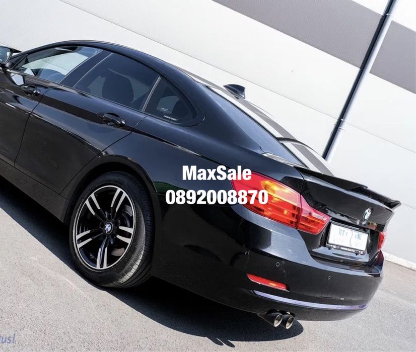 Lip spoiler BMW F36 F32 4 серия M бмв ф36 ф32 M4 style лип багажник