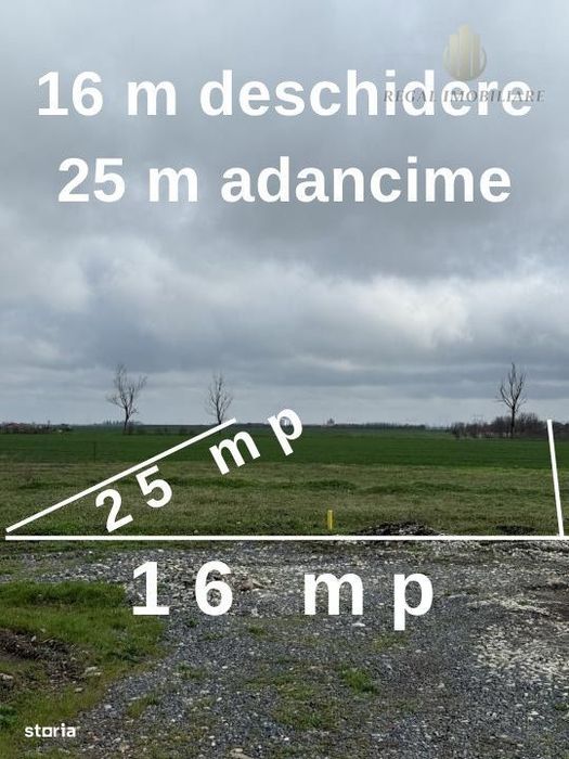Teren Frumusani Gaz- Curent 400 mp | D.N. 4