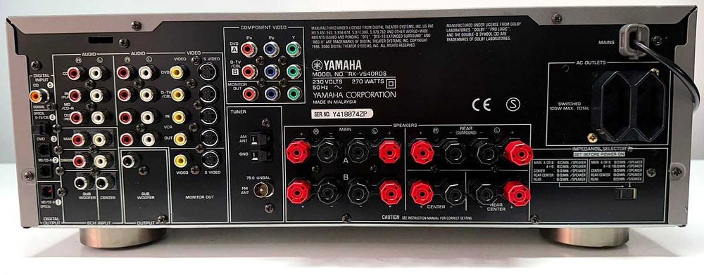 Yamaha RX-V540RDS Receiver Amplificator Statie Audio 6.1 amplituner