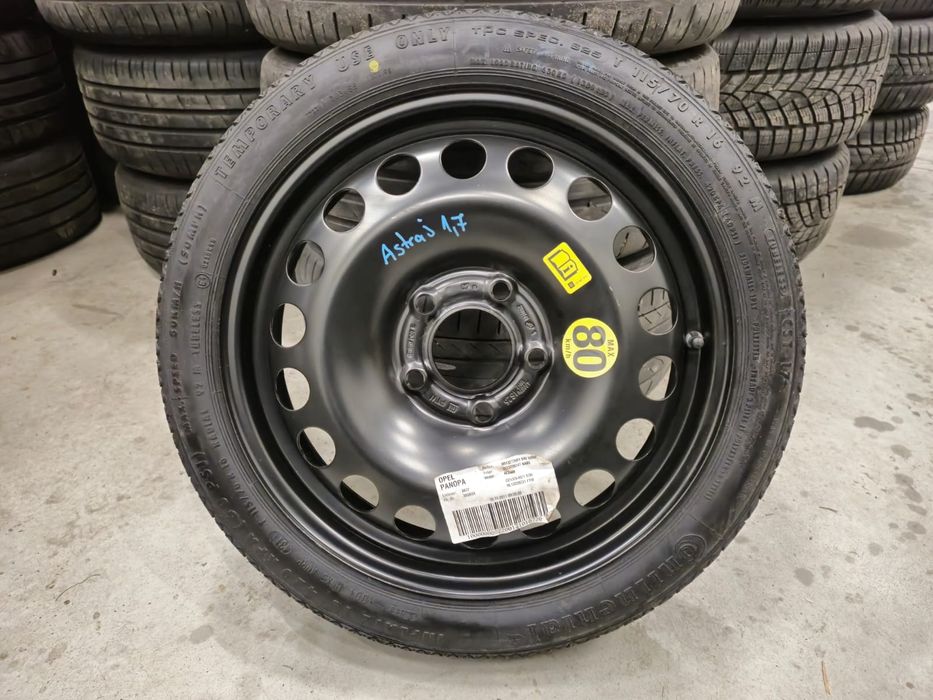 Janta slim/roata rezerva 5x115 R16 Opel Astra J Zafira C  Chevrolet