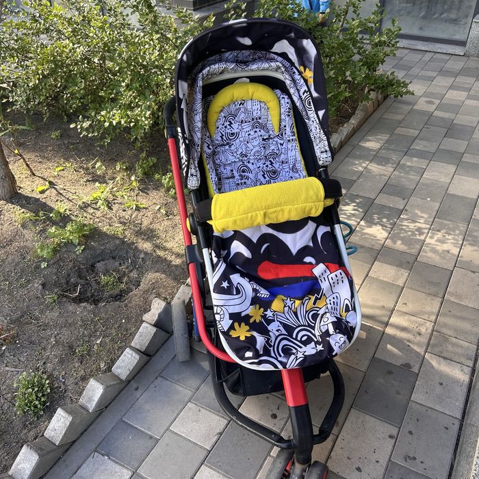 Крутецкая коляска 2 в 1 Cosatto woop