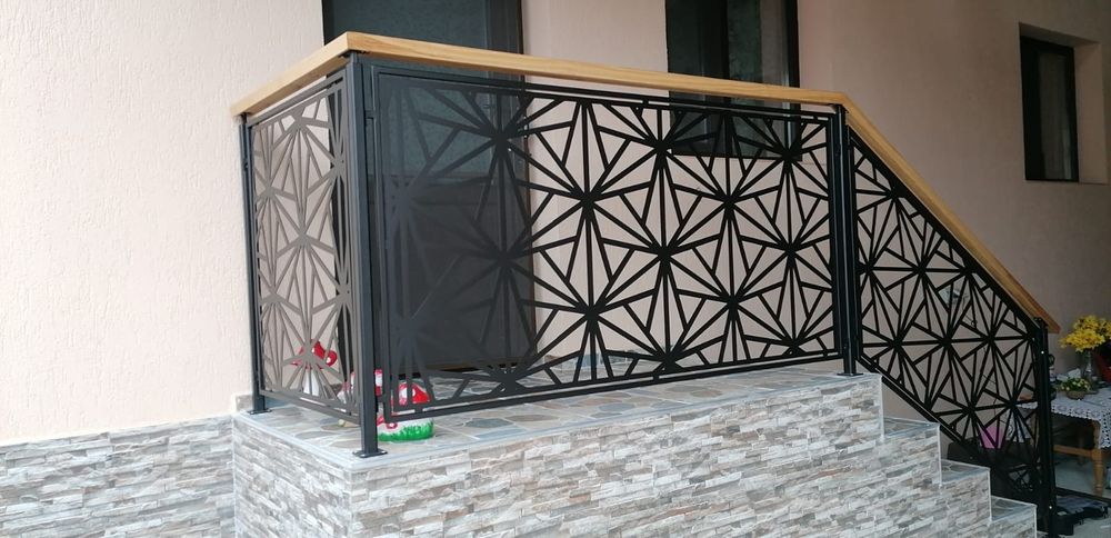 Balustrade tabla decupata CNC