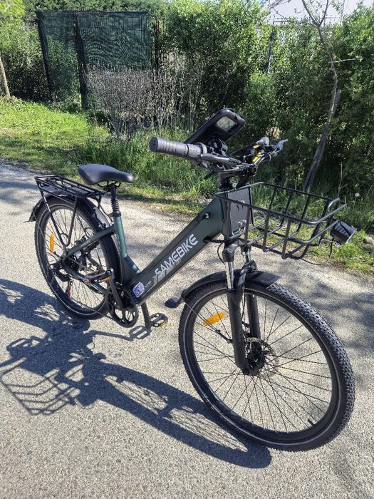 Bicicleta electrica 2 baterii se inchiriaza in Timisoa pentru delivery