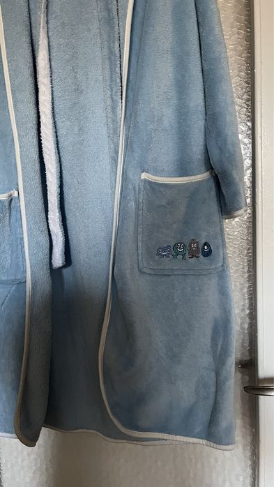 Детски халат с качулка