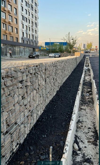 Габион. Монтаж габион