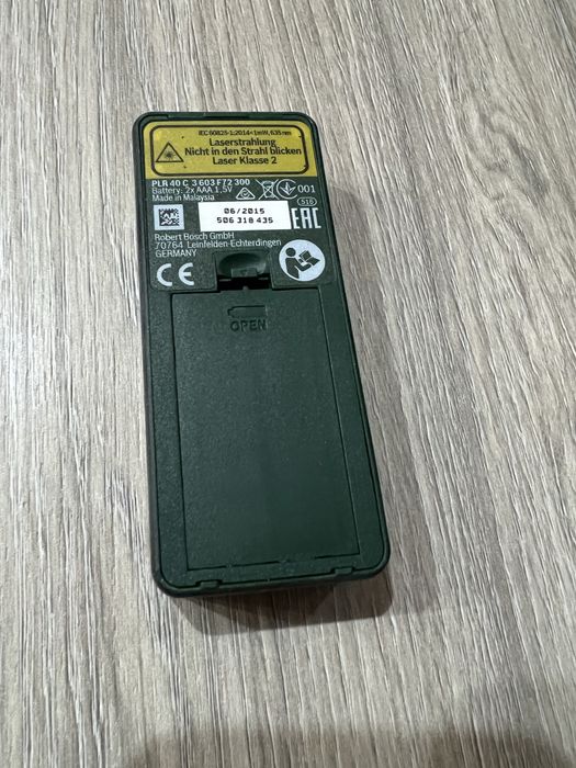 Telemetru cu laser Bosch PLR 40 C.