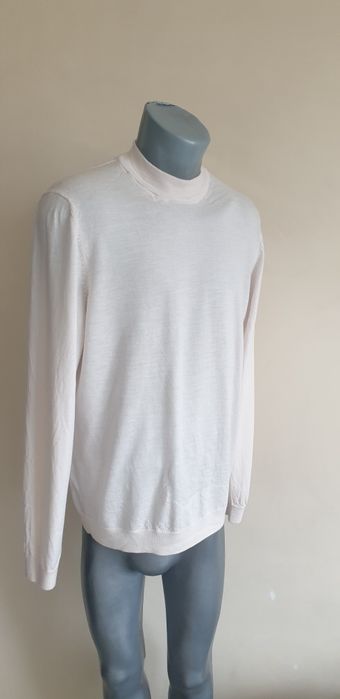 Hugo Boss Wool / Knit Bjarno - L /  L - XL ОРИГИНАЛ! Мъжки Пуловер