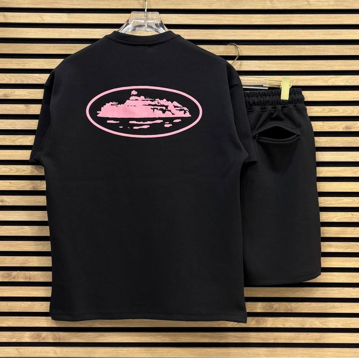 Ново! Corteiz / Essentials / Syna World / Denim Tears / Nike Tech Fleece / Sp5der / Stussy / Trapstar Летни Екипи Комплекти