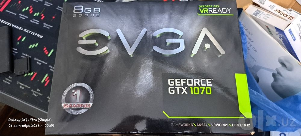 EVGA GTX 1070 8Gb
