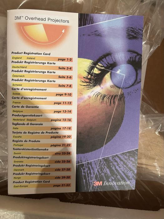 Верхний проектор 3M серии 1700