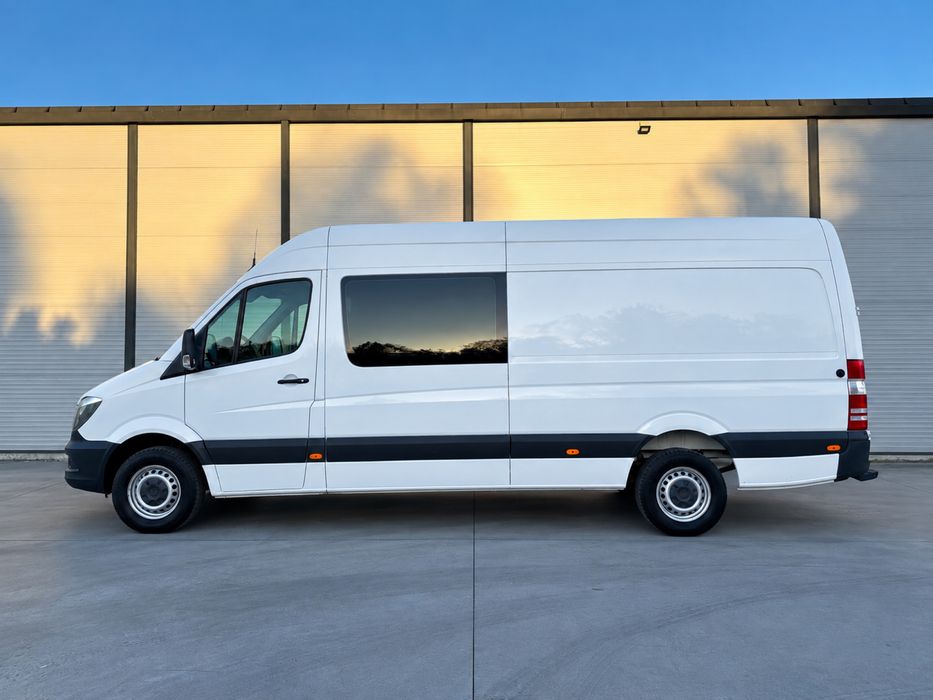 Mercedes-Benz Sprinter 316 CDI XXL Mixt  4+1 locuri -3,5 T, 2016, 2.2 CDi 163 CP Fara rugina l Camera l Navigatie l
