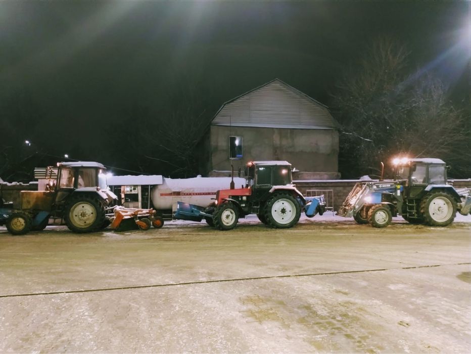 Услуги трактора уборка территорий