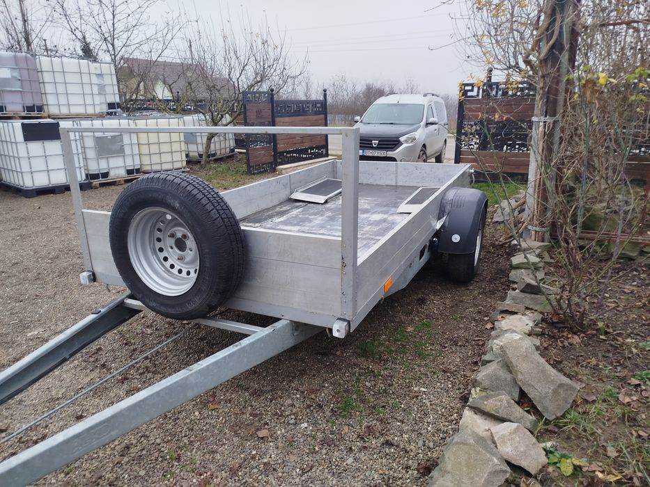 Remorcă auto 3.40 m  x 1. 40 m de 1250 kg masa maximă