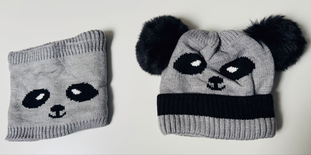 Set caciula si fular pt copii