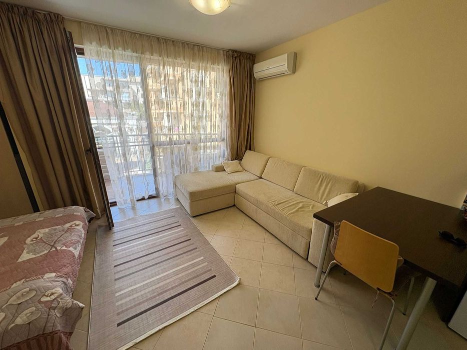 Обзаведен едностаен апартамент в централна част, к-с „Каскадас 2“